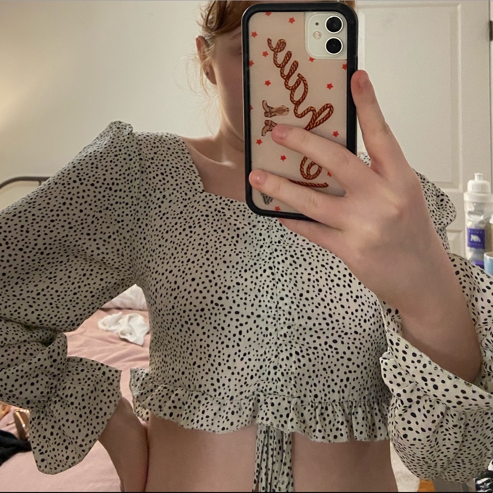 Shein Long Sleeve Blouse